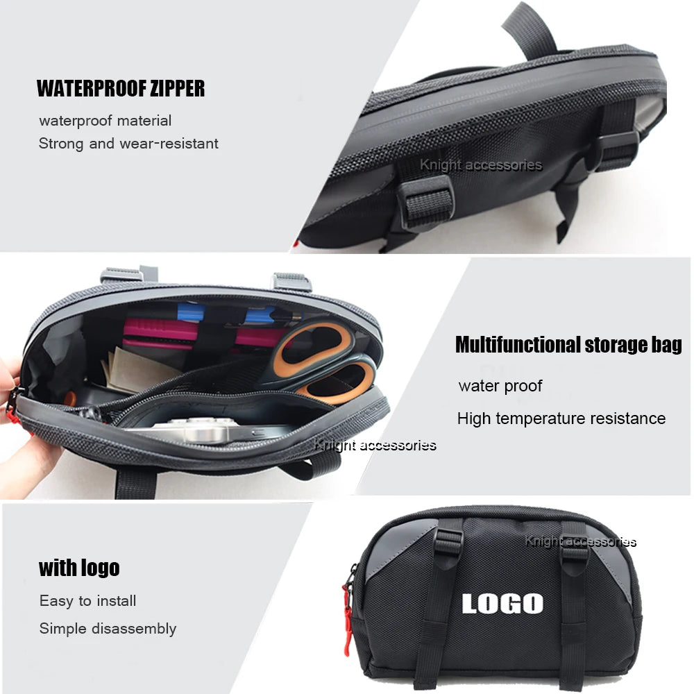 Motorcycle Front Handlebar Bag Multifunctional Storage Bag Travel Bag for EXC EXC-F XC-W TPI Six Days 2020 2021 2022