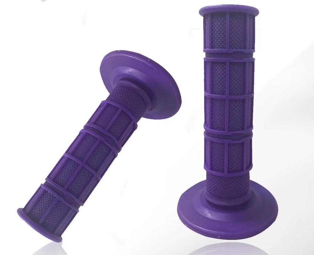 22Mm 24Mm Motorcycles Grip Dirt Bike Grips 7/8" Rubber Biker Scooter Handle Grip for Handlebar Mx Pillow Top Throttle 22Mm Bar
