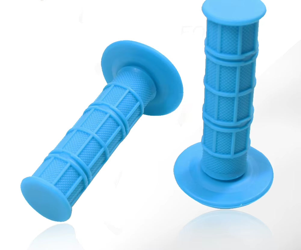 22Mm 24Mm Motorcycles Grip Dirt Bike Grips 7/8" Rubber Biker Scooter Handle Grip for Handlebar Mx Pillow Top Throttle 22Mm Bar