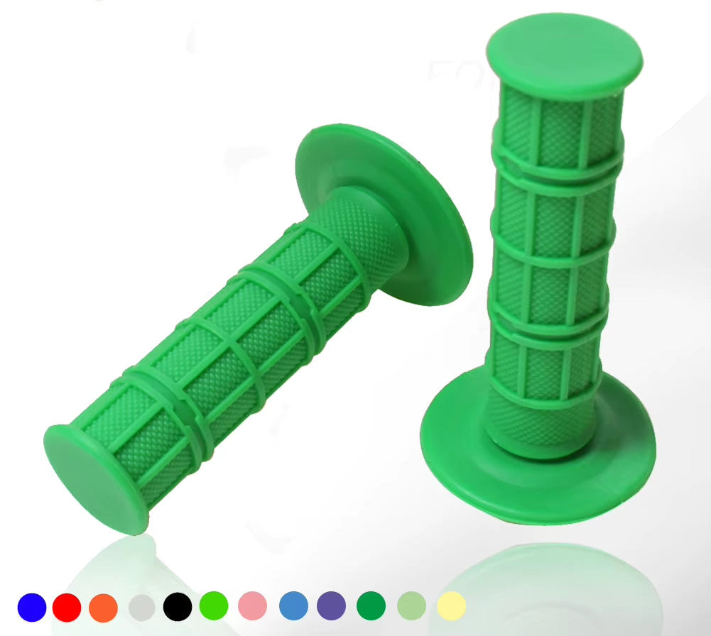 22Mm 24Mm Motorcycles Grip Dirt Bike Grips 7/8" Rubber Biker Scooter Handle Grip for Handlebar Mx Pillow Top Throttle 22Mm Bar