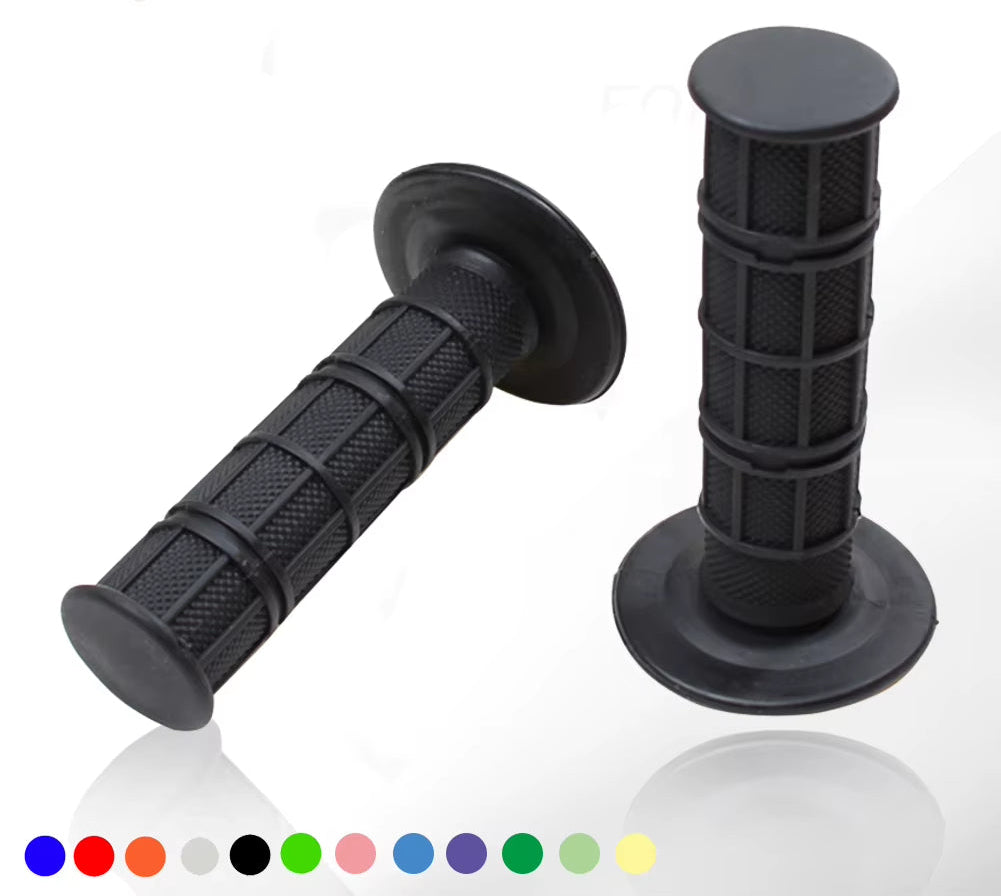 22Mm 24Mm Motorcycles Grip Dirt Bike Grips 7/8" Rubber Biker Scooter Handle Grip for Handlebar Mx Pillow Top Throttle 22Mm Bar