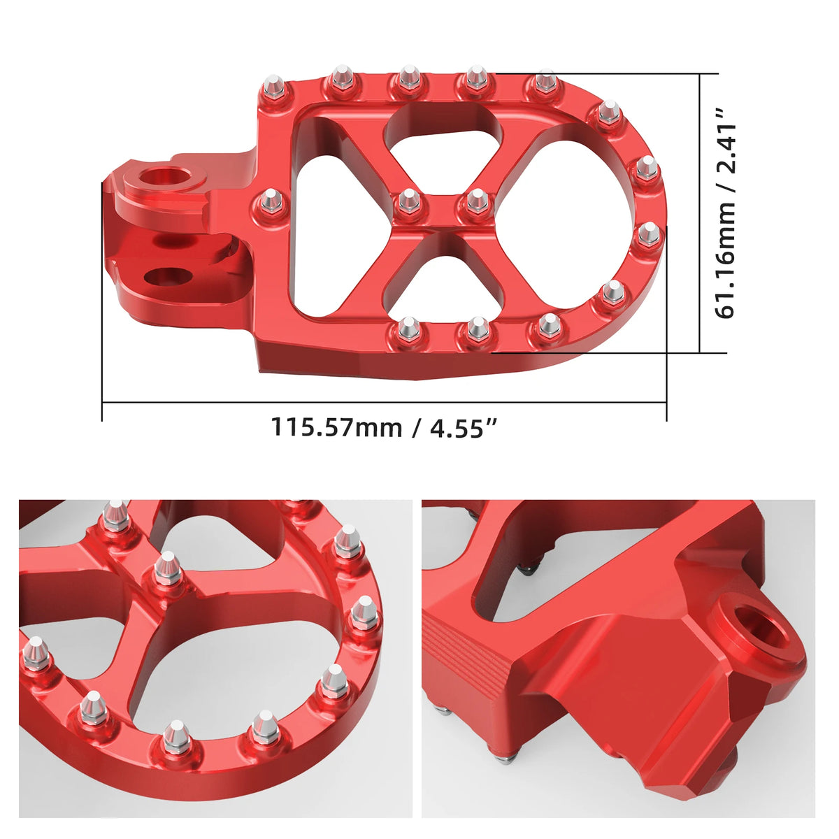 for Beta Xtrainer 300 250 2015-2024 RR 300 2013-2019 RR 125 RR 350 RR 390 RR 430 450 480 498 520 525 Foot Pegs Footrest