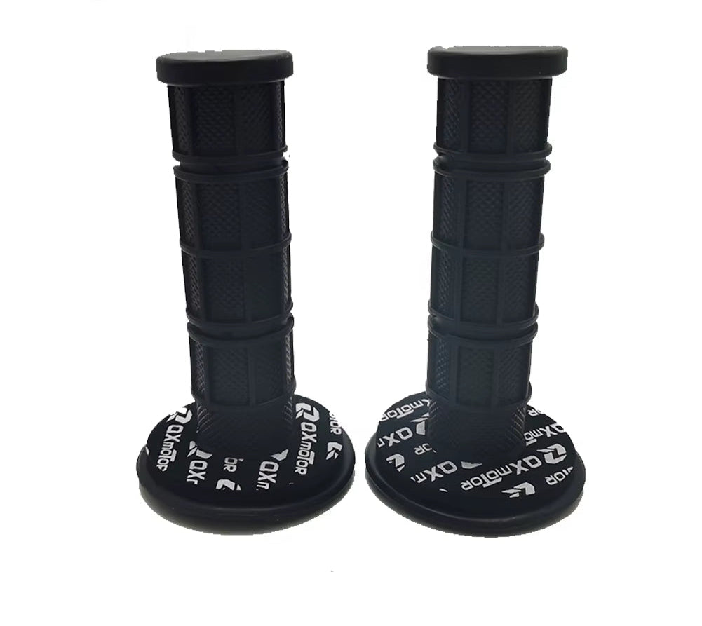 22Mm 24Mm Motorcycles Grip Dirt Bike Grips 7/8" Rubber Biker Scooter Handle Grip for Handlebar Mx Pillow Top Throttle 22Mm Bar
