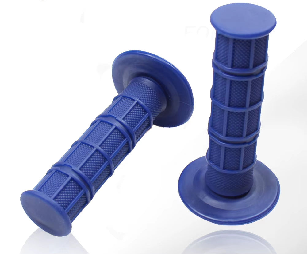 22Mm 24Mm Motorcycles Grip Dirt Bike Grips 7/8" Rubber Biker Scooter Handle Grip for Handlebar Mx Pillow Top Throttle 22Mm Bar