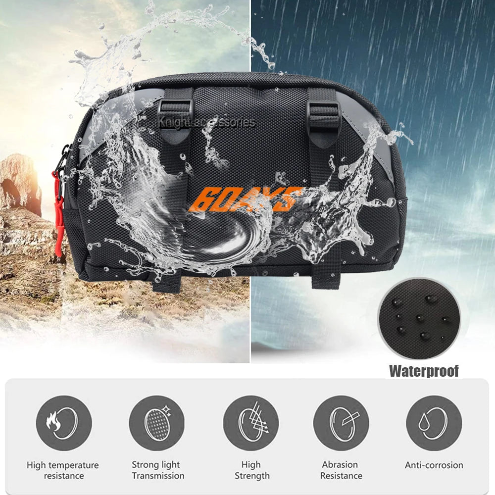 Motorcycle Front Handlebar Bag Multifunctional Storage Bag Travel Bag for EXC EXC-F XC-W TPI Six Days 2020 2021 2022