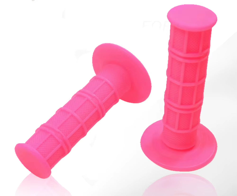 22Mm 24Mm Motorcycles Grip Dirt Bike Grips 7/8" Rubber Biker Scooter Handle Grip for Handlebar Mx Pillow Top Throttle 22Mm Bar