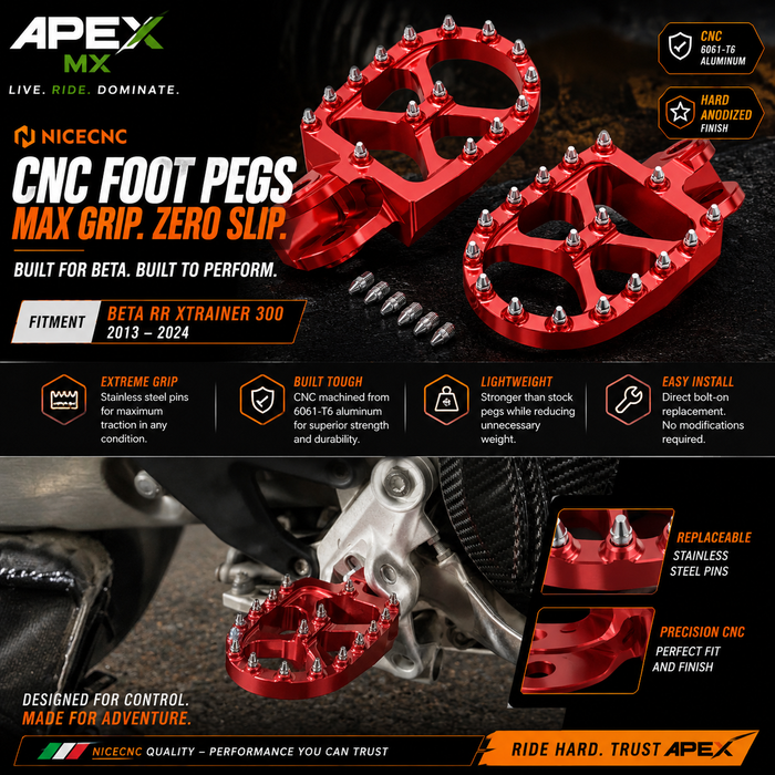 Pro Series CNC Foot Pegs