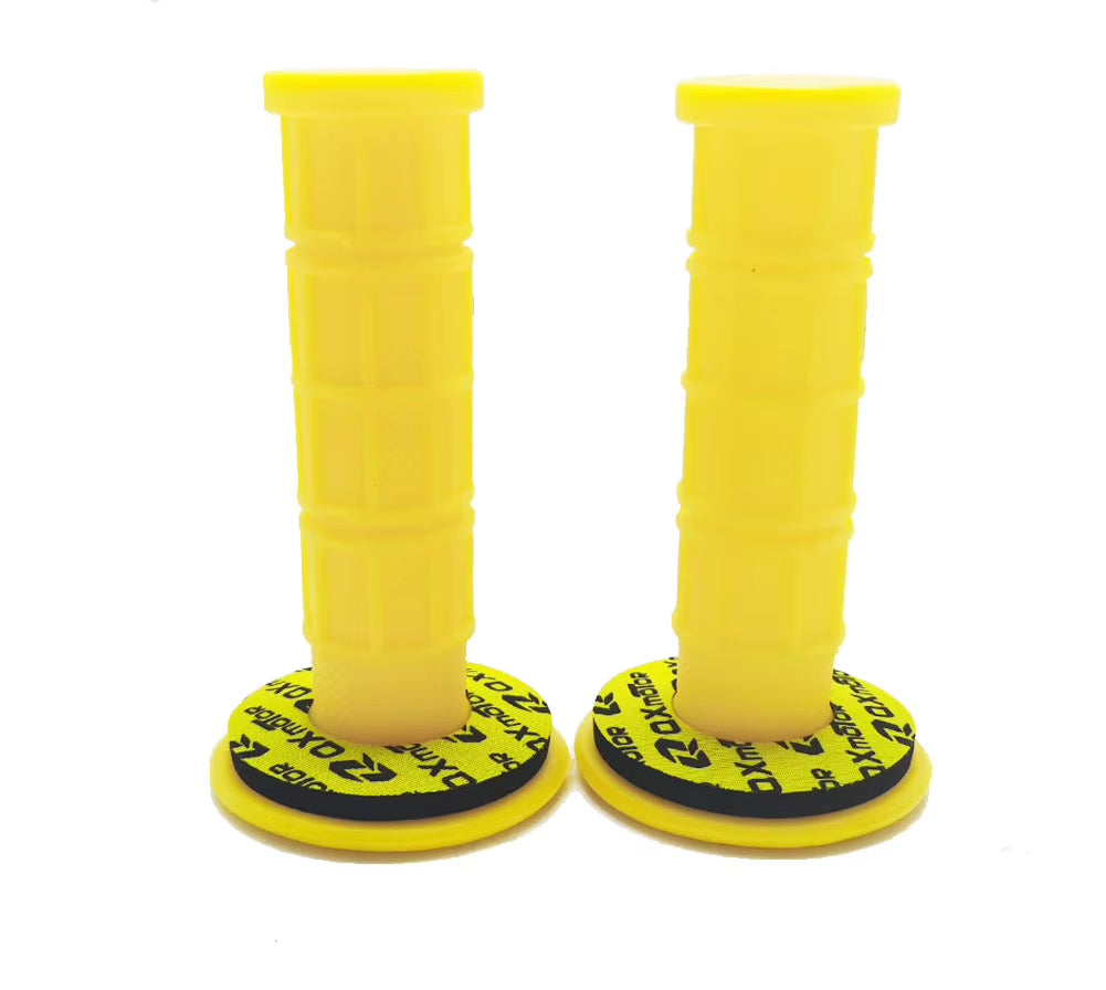 22Mm 24Mm Motorcycles Grip Dirt Bike Grips 7/8" Rubber Biker Scooter Handle Grip for Handlebar Mx Pillow Top Throttle 22Mm Bar