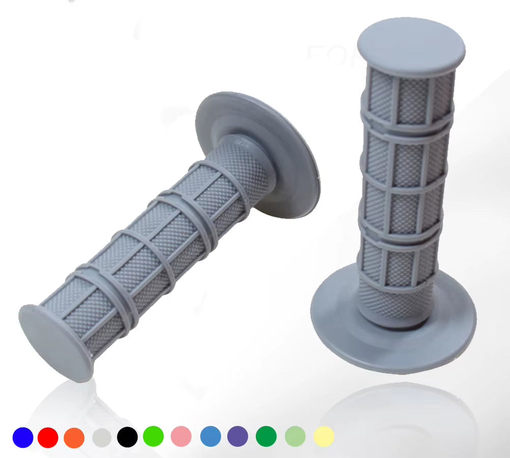 22Mm 24Mm Motorcycles Grip Dirt Bike Grips 7/8" Rubber Biker Scooter Handle Grip for Handlebar Mx Pillow Top Throttle 22Mm Bar